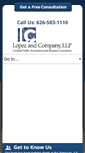 Mobile Screenshot of lopezllp.com